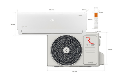 Klimatyzator ROTENSO Roni 2,6 kW > e-BHPsklep.pl